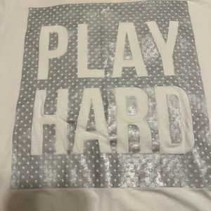 A White Guess Tshirt